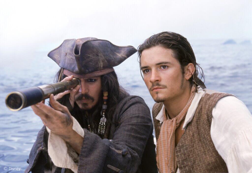 captain jack sparrow and william turner